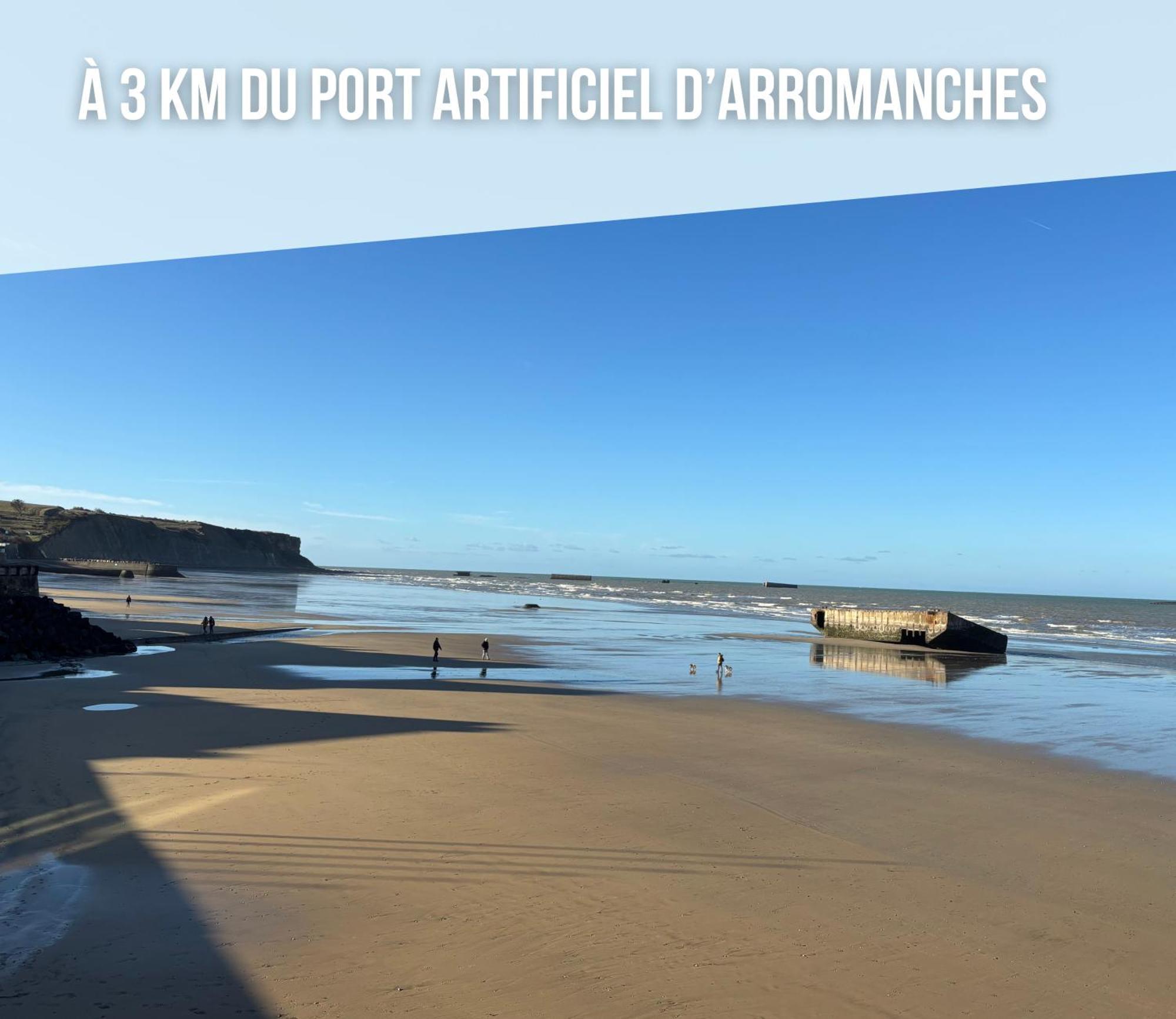Villa Maison Arromanches: Spacious 5-bedroom With Garden, Near